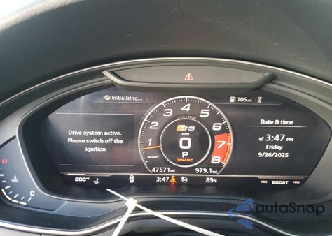 2018 Audi S5 Premium Plus z USA, uszkodzony, nr VIN WAUB4CF50JA127129
